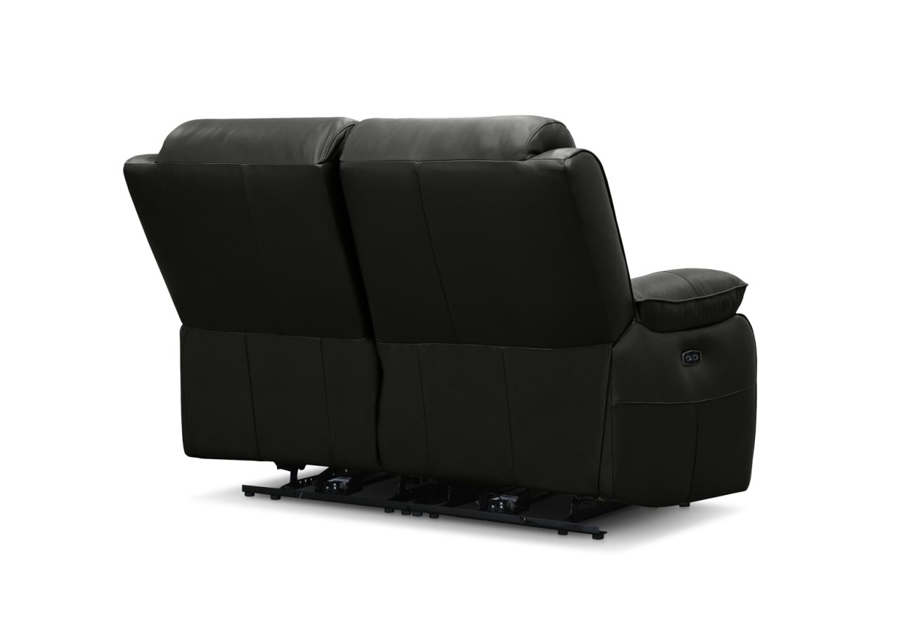 DACIA LEATHER 2 Seater Sofa with inbuilt Electric Recliners – image 7 of 9