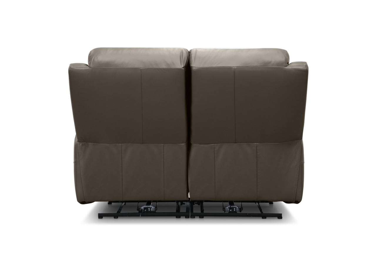 DACIA LEATHER 2 Seater Sofa with inbuilt Electric Recliners – image 9 of 13