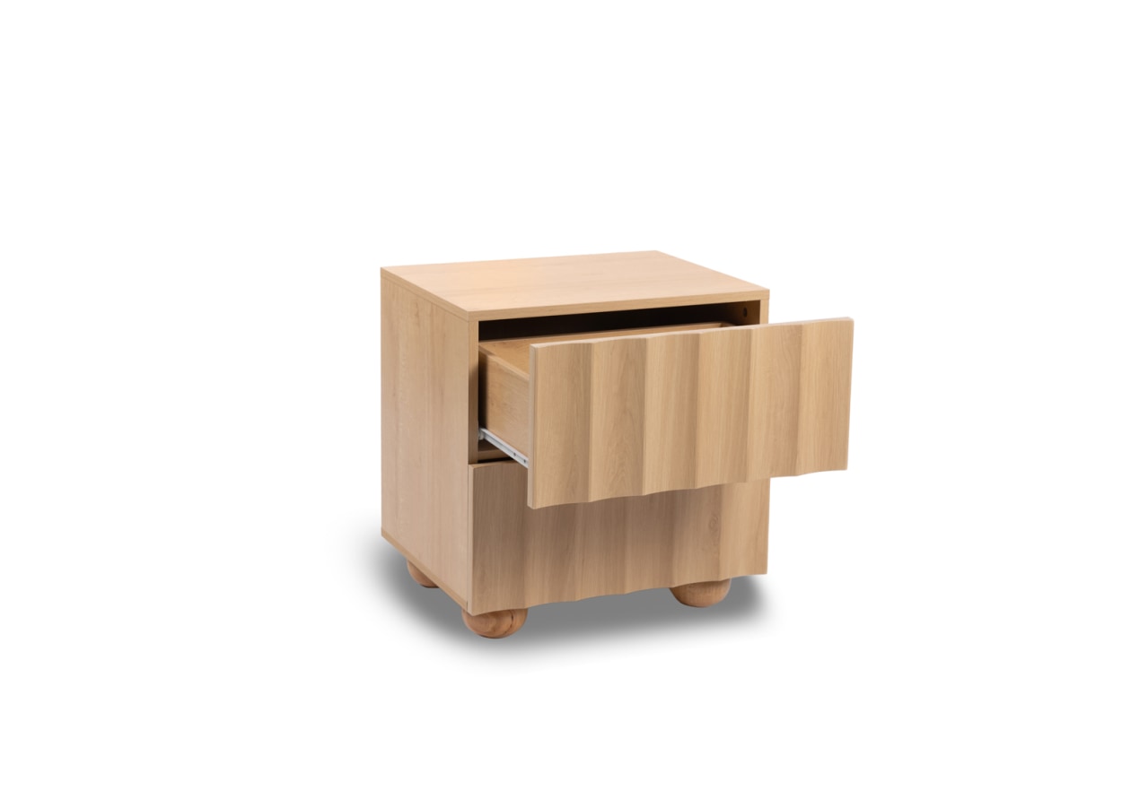 POWERS 2 Drawer Bedside Table – image 4 of 8