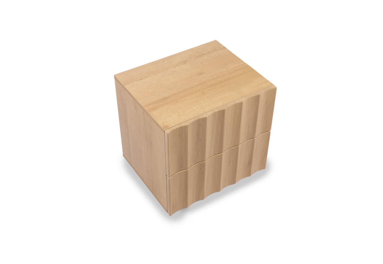 POWERS 2 Drawer Bedside Table – image 5 of 8