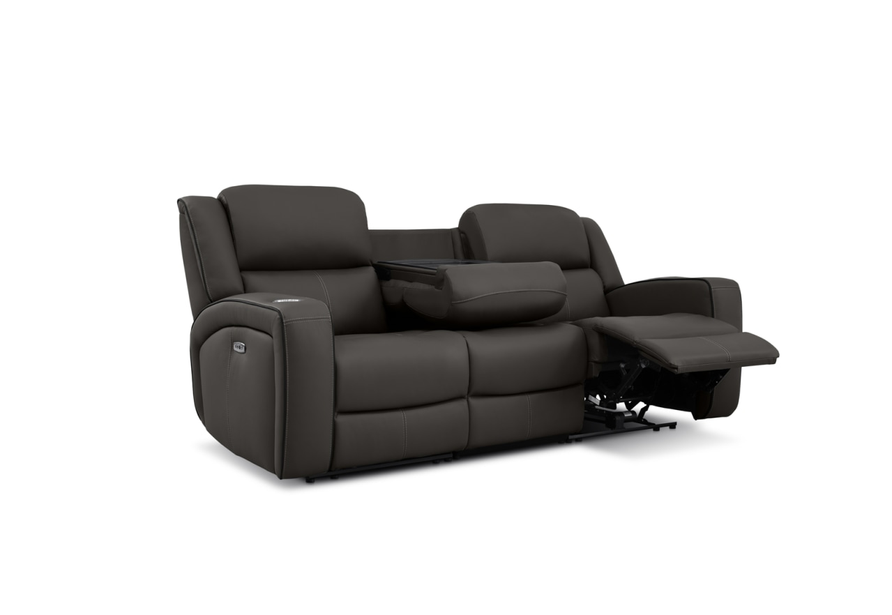 CAPALDI LEATHER 3 Seater Electric Recliners( Leather) – image 7 of 16