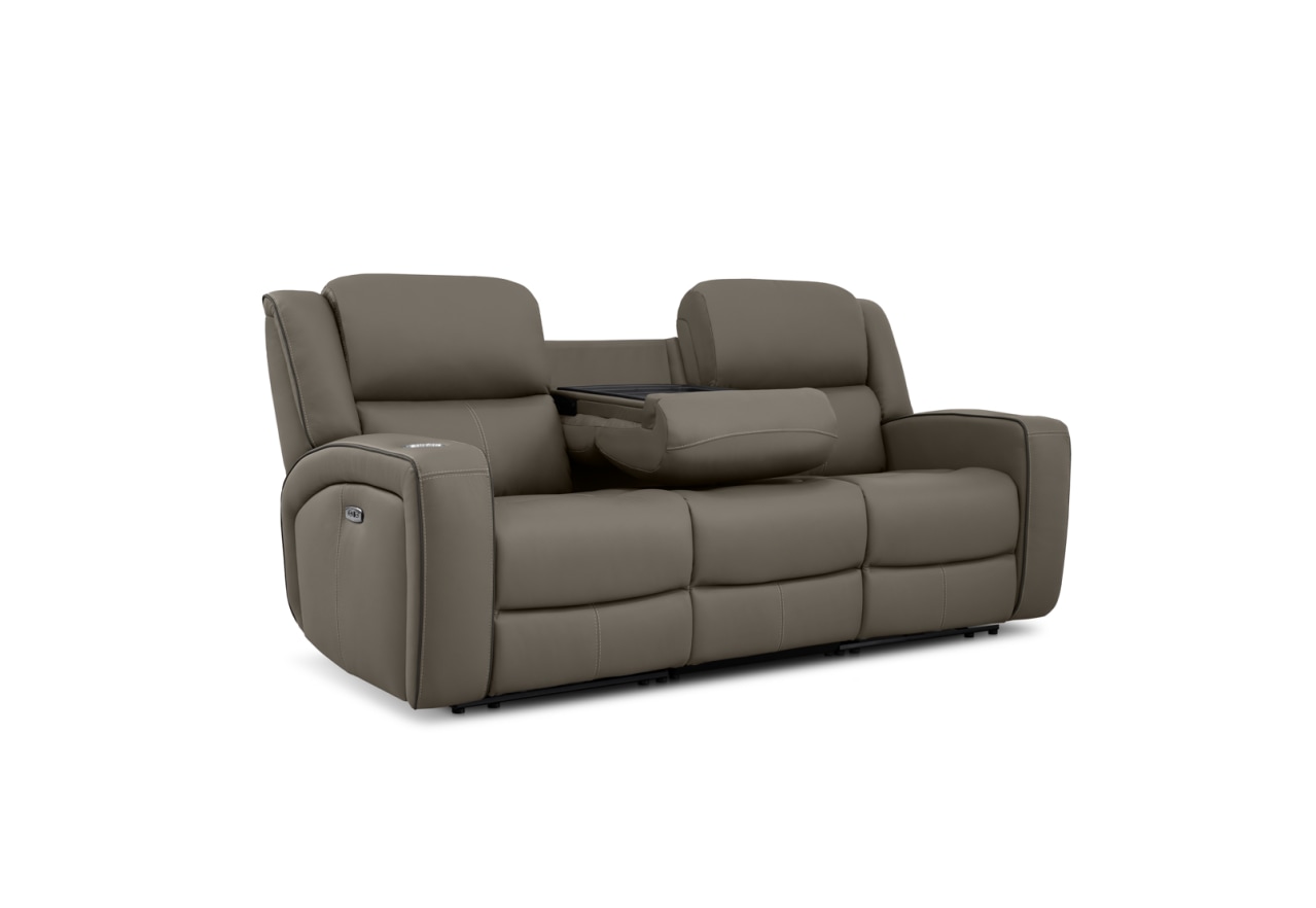 CAPALDI LEATHER 3 Seater Electric Recliners( Leather) – image 3 of 17