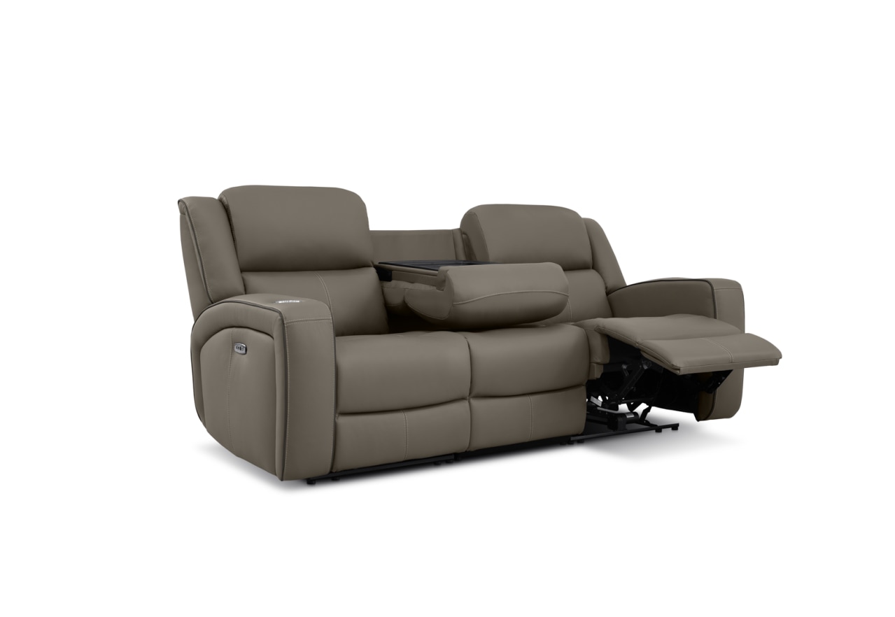 CAPALDI LEATHER 3 Seater Electric Recliners( Leather) – image 7 of 17