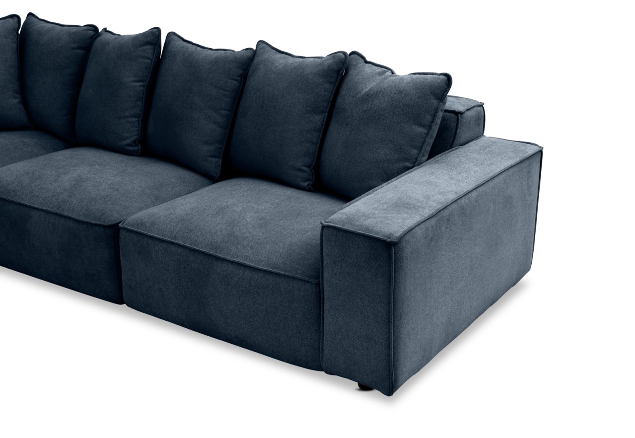 TILLEY FABRIC Corner Lounge with Ottoman ( Fabric) – image 5 of 9
