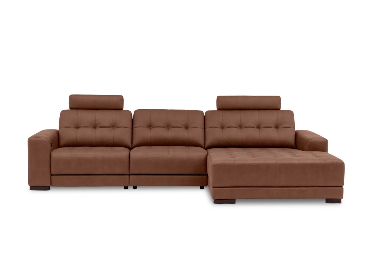 COWPER FABRIC 3 Seater Sofa with RHF Chaise (Fabric) – image 1 of 19