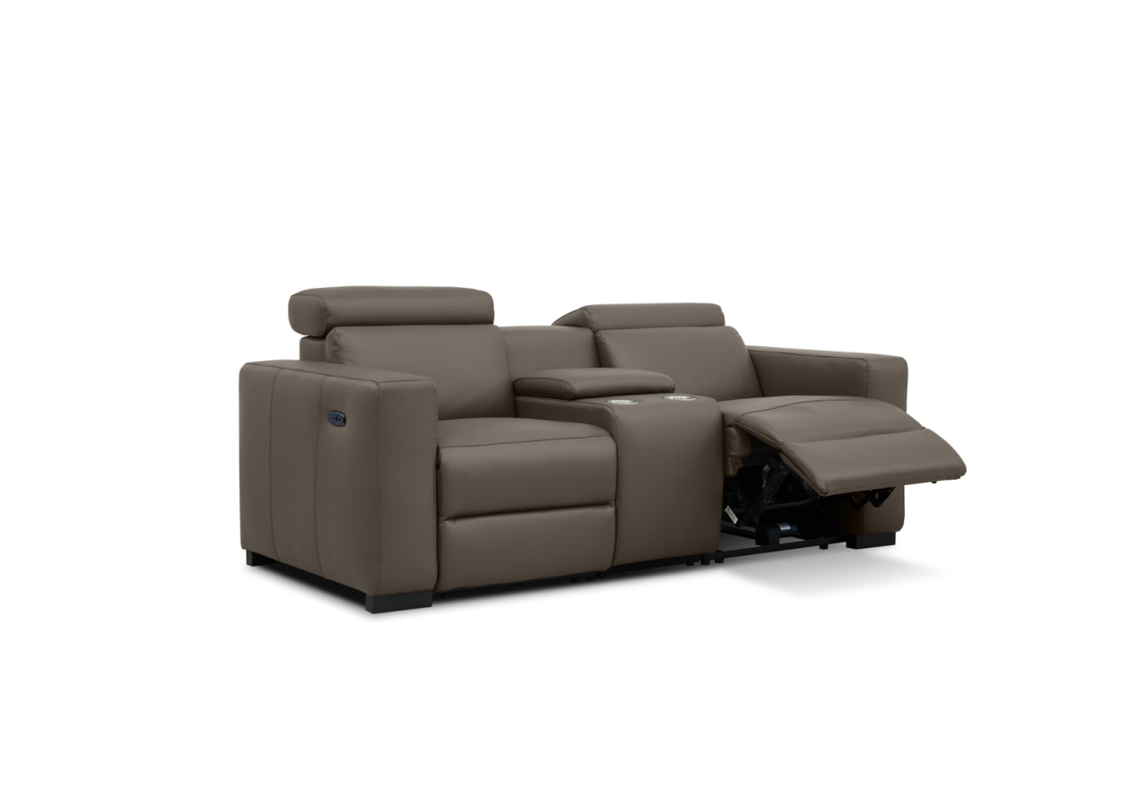 DAMIAN LEATHER 2SSofawithElectricReclinersLeather – image 11 of 23