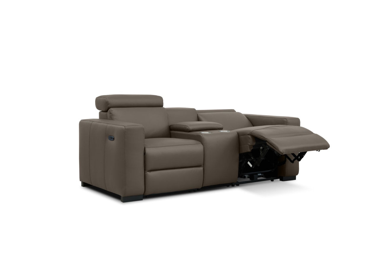 DAMIAN LEATHER 2SSofawithElectricReclinersLeather – image 15 of 23