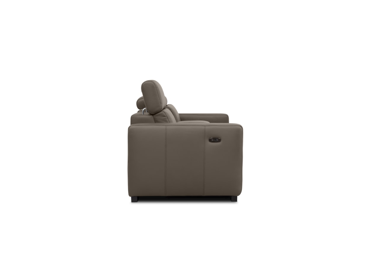 DAMIAN LEATHER 2SSofawithElectricReclinersLeather – image 20 of 23