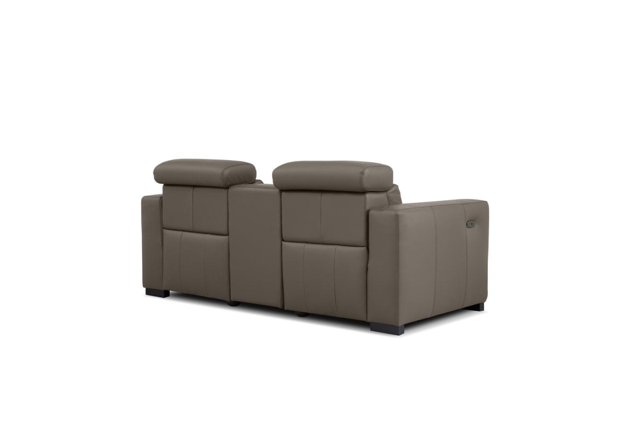 DAMIAN LEATHER 2SSofawithElectricReclinersLeather – image 21 of 23