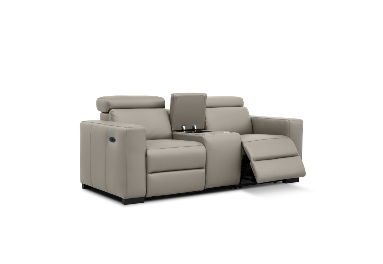 DAMIAN LEATHER 2SSofawithElectricReclinersLeather – image 9 of 23