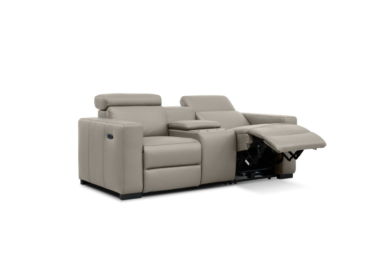 DAMIAN LEATHER 2SSofawithElectricReclinersLeather – image 16 of 23