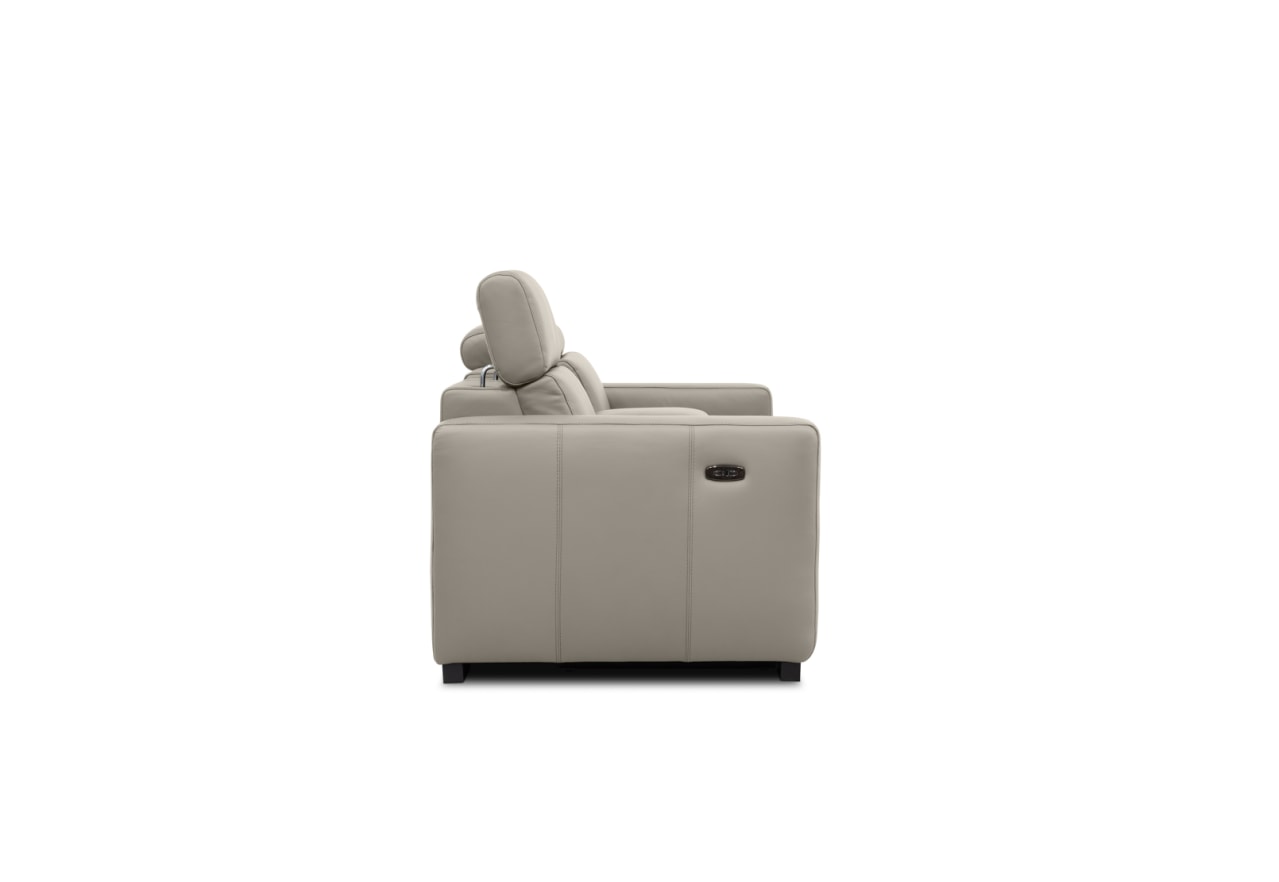DAMIAN LEATHER 2SSofawithElectricReclinersLeather – image 20 of 23