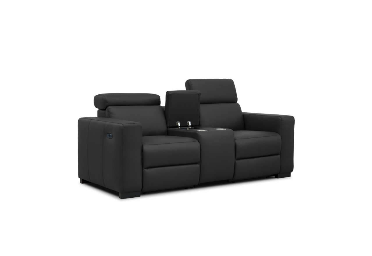 DAMIAN LEATHER 2SSofawithElectricReclinersLeather – image 5 of 23