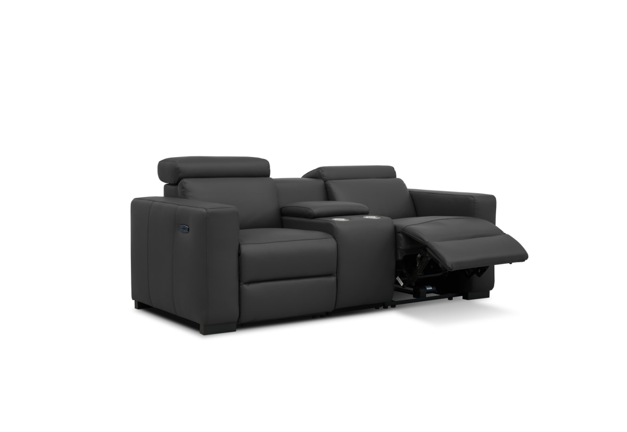 DAMIAN LEATHER 2SSofawithElectricReclinersLeather – image 11 of 23