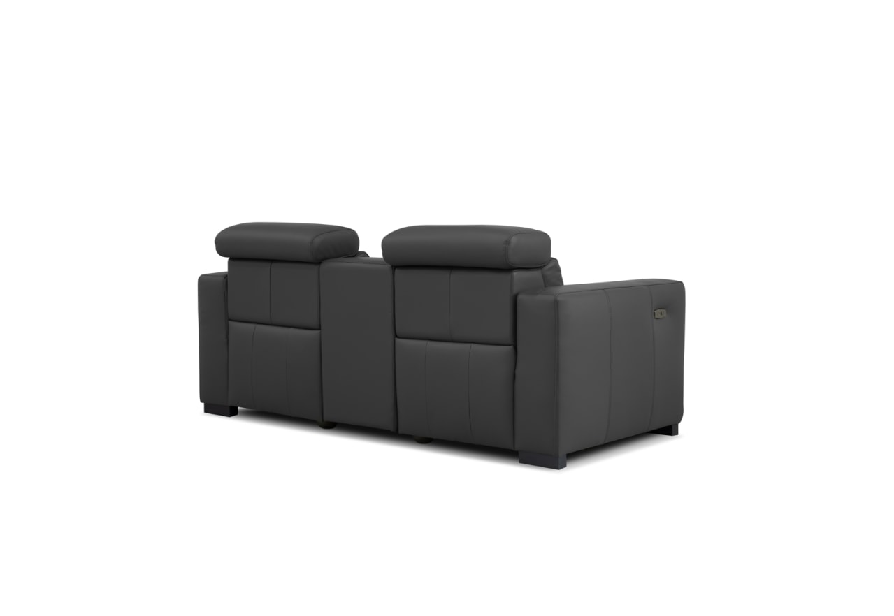 DAMIAN LEATHER 2SSofawithElectricReclinersLeather – image 21 of 23