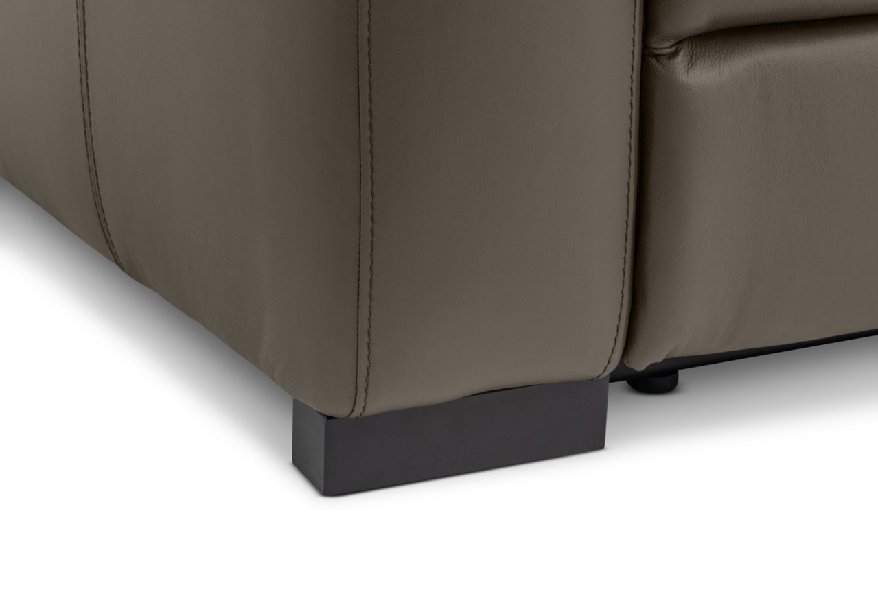 DAMIAN LEATHER 3 Seater Sofa with RHF Chaise (Leather) – image 10 of 19