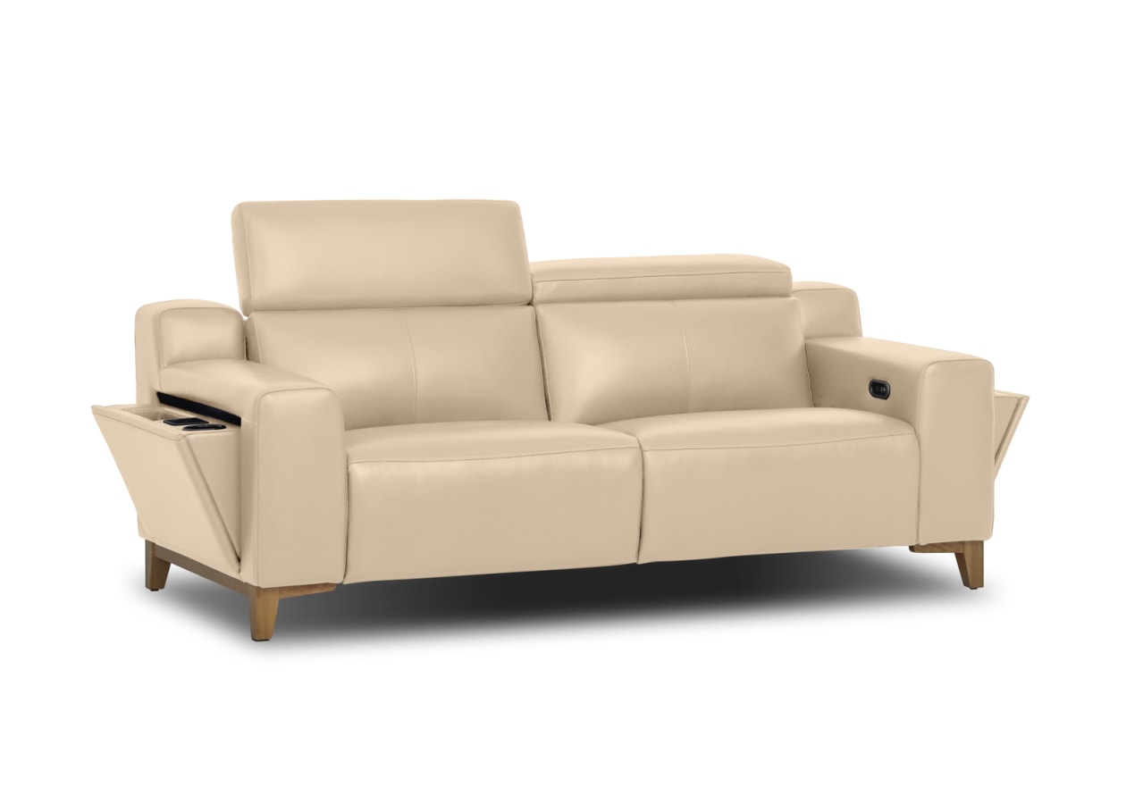 GAGE LEATHER 2 Seater with Inbuilt Electric Recliners – image 3 of 5