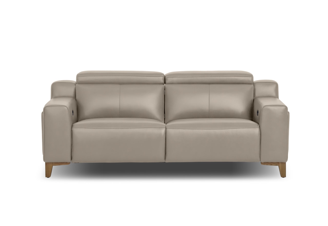 GAGE LEATHER 2 Seater with Inbuilt Electric Recliners – image 1 of 5