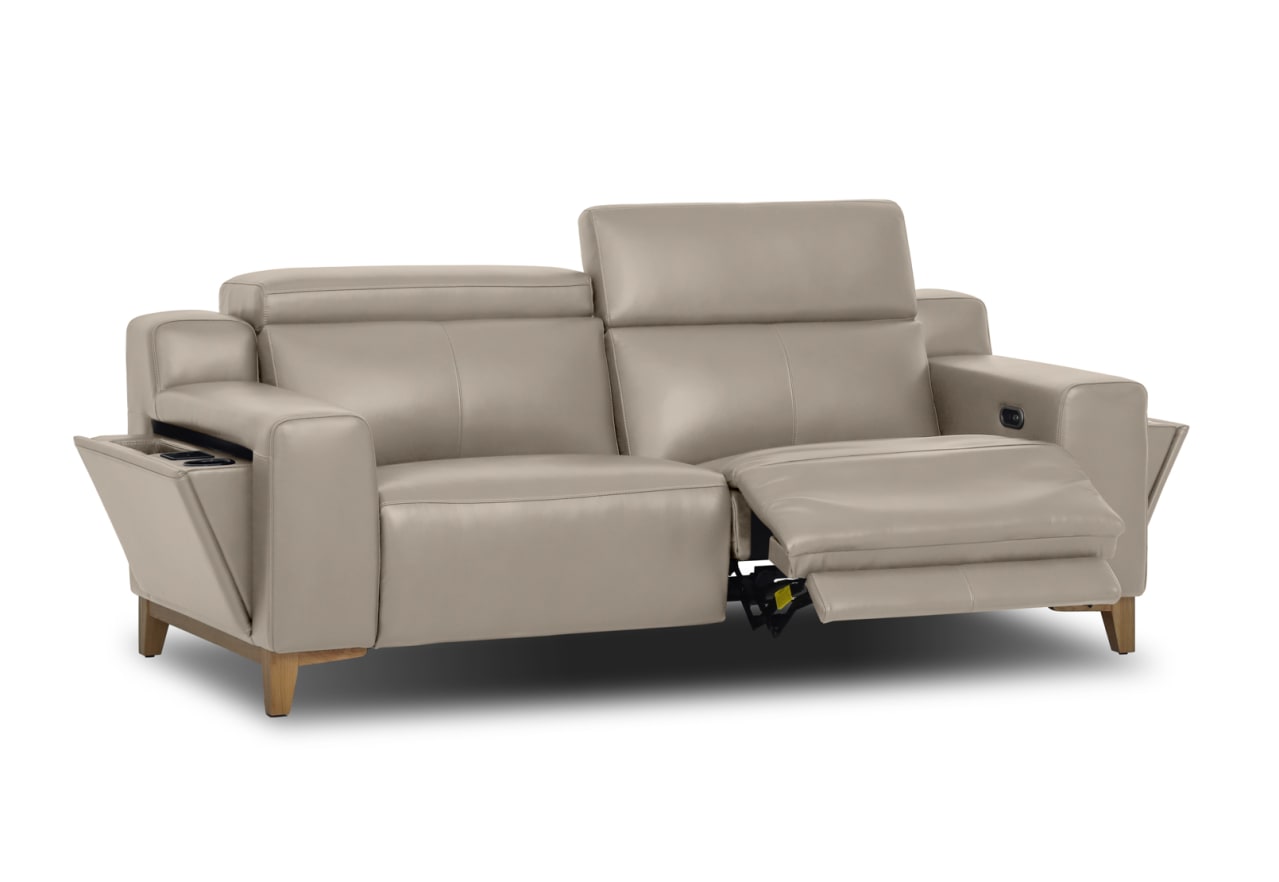 GAGE LEATHER 2 Seater with Inbuilt Electric Recliners – image 4 of 5