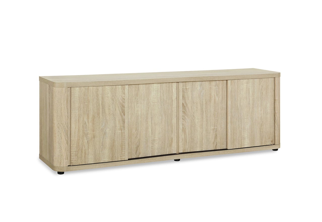 SHAFFER 4 DOOR ENTERTAIMENT UNIT – image 3 of 9