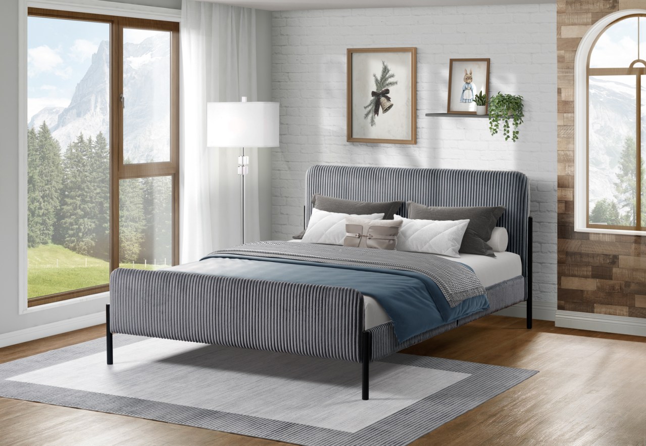 WALTER Queen Bed (2ctn) – image 2 of 9