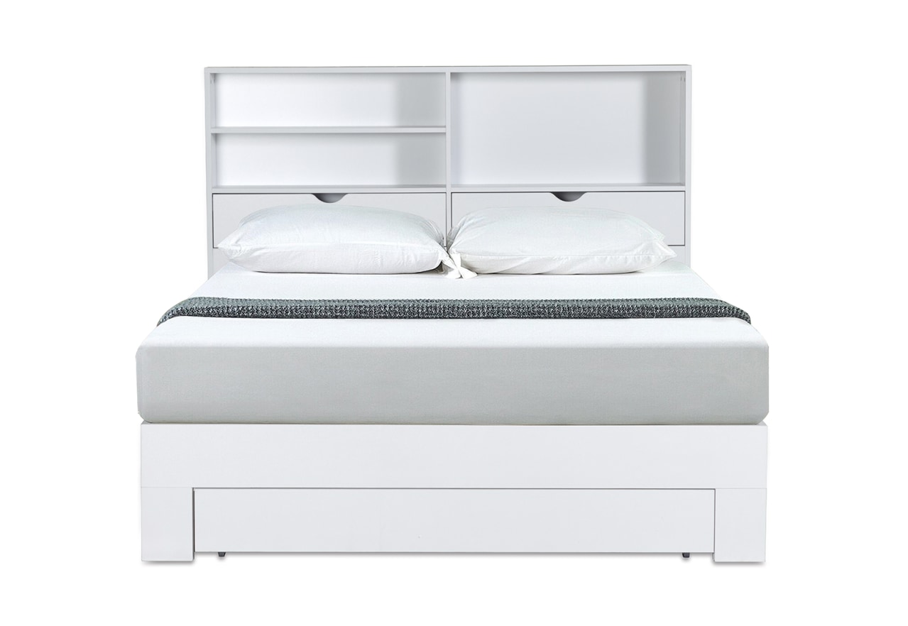 NIVA Queen Bed with Drawer – image 2 of 10
