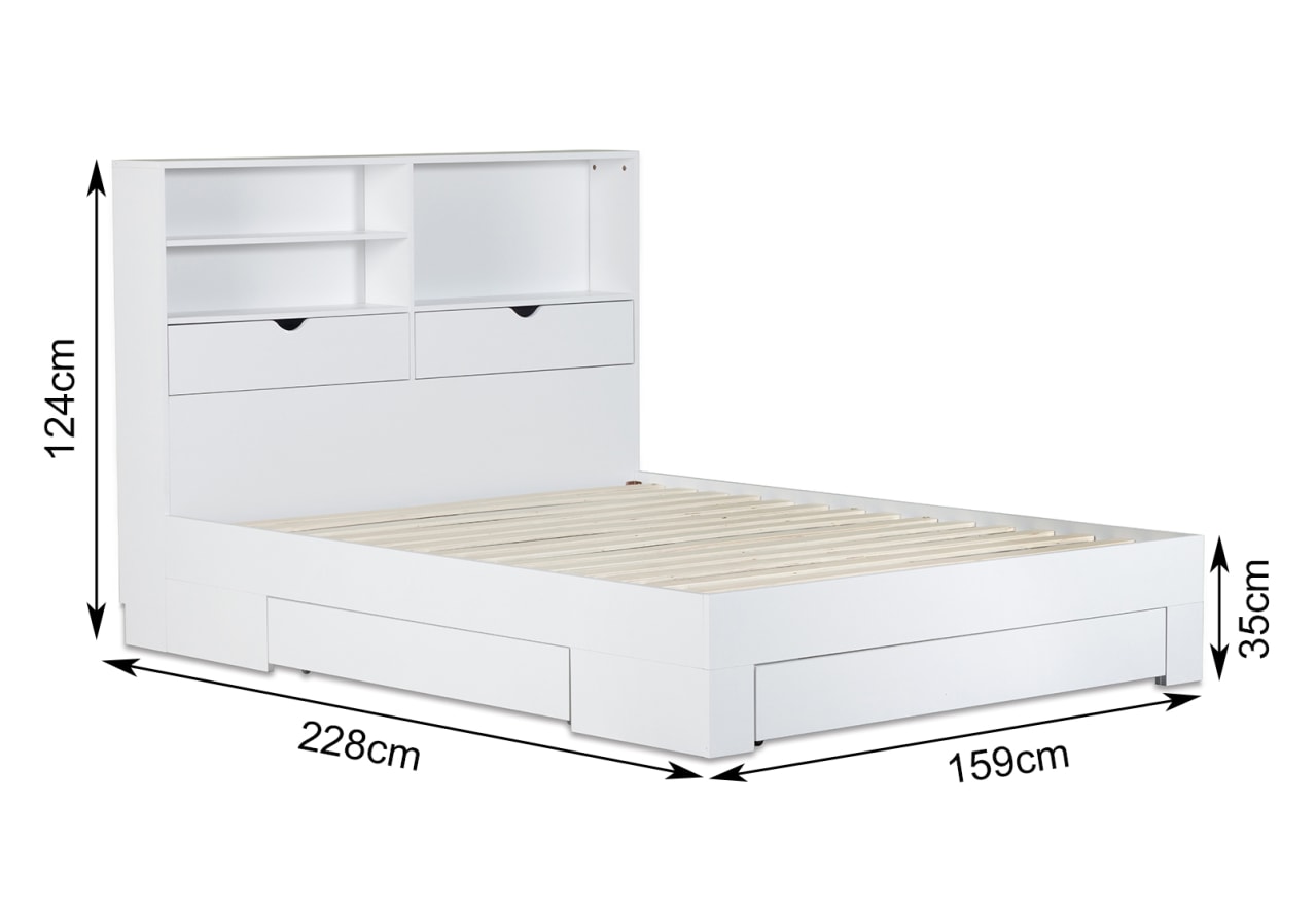 NIVA Queen Bed with Drawer – image 10 of 10