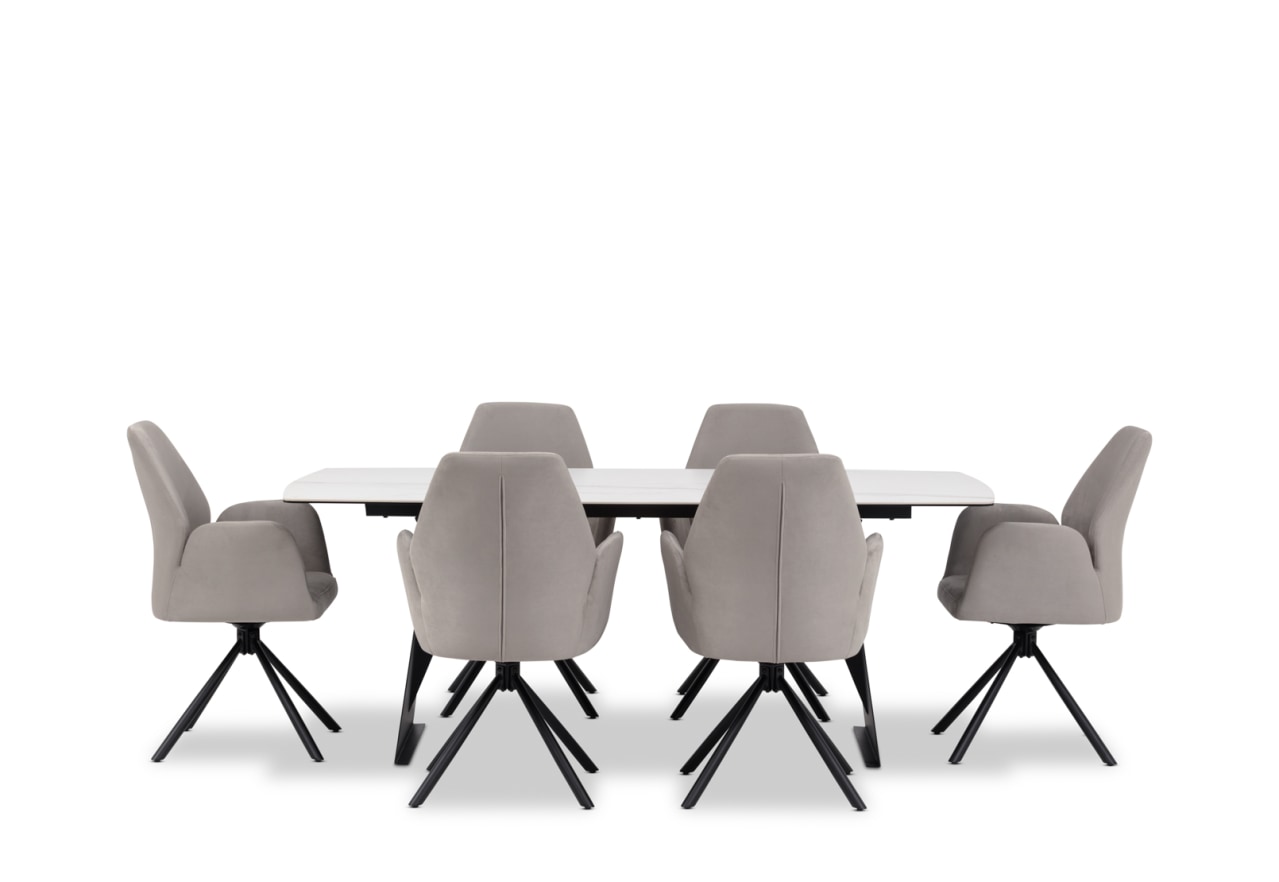 MACKINLEY 7PCE SUITE WITH ALMERE DC – image 1 of 9