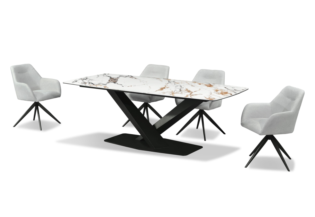 LEGANA 7PCE WITH ARYAN CHAIRS – image 6 of 8