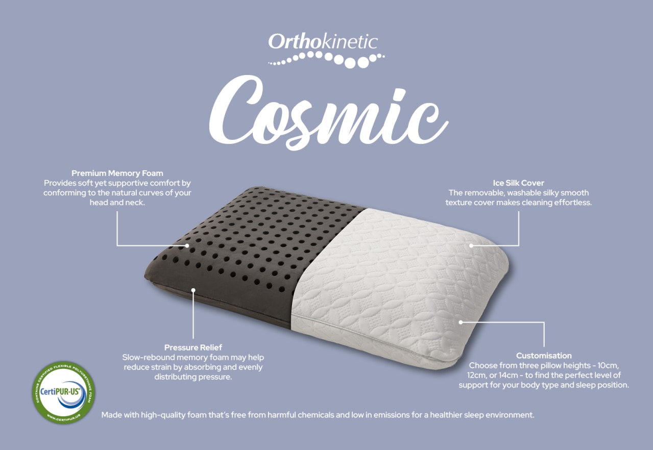ORTHOKINETIC Cosmic High Profile Pillow – image 1 of 10