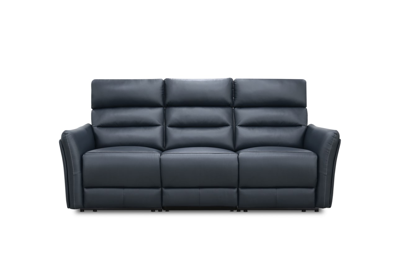 REMUS LEATHER 3 Seater Electirc Recliners (Leather) – image 2 of 7