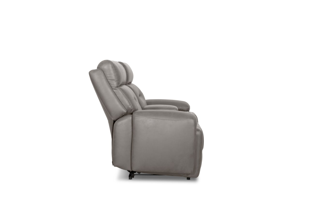 HOLLYWOOD 2 Seater w Electric Recliners Console MEDIA – image 21 of 36
