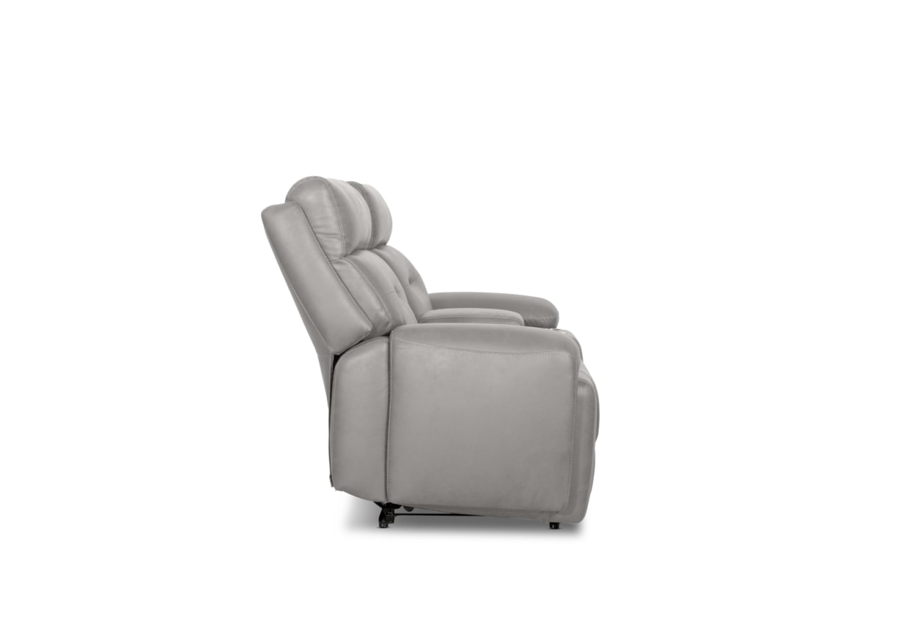 HOLLYWOOD 2 Seater w Electric Recliners Console MEDIA – image 22 of 38