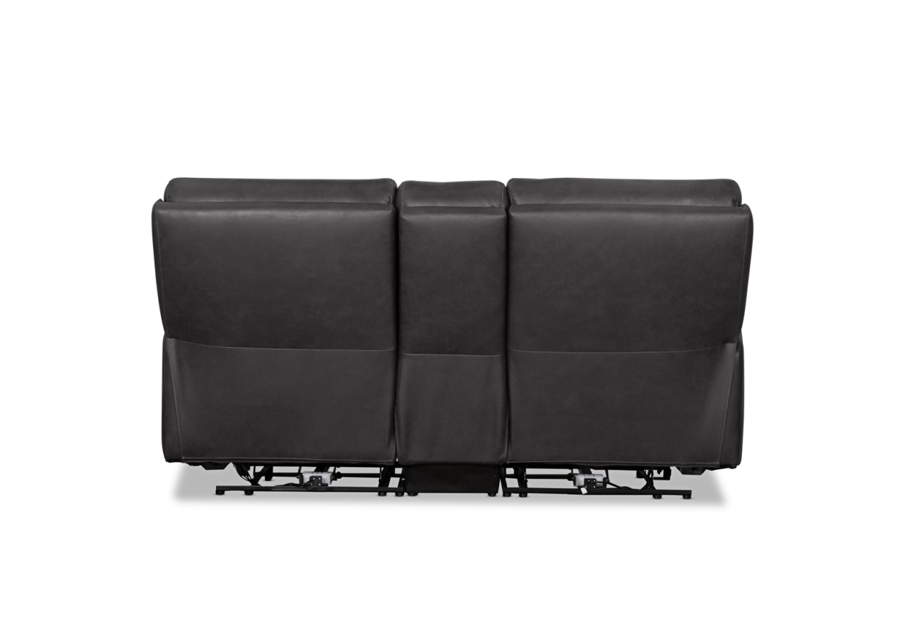 HOLLYWOOD 2 Seater w Electric Recliners Console MEDIA – image 26 of 36