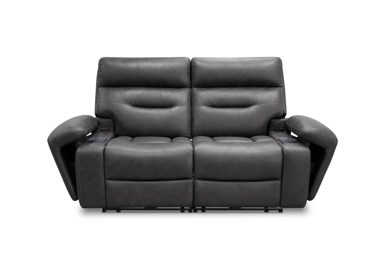 HOLLYWOOD FABRIC Media 2 Seater with Electric Recliners – image 9 of 73
