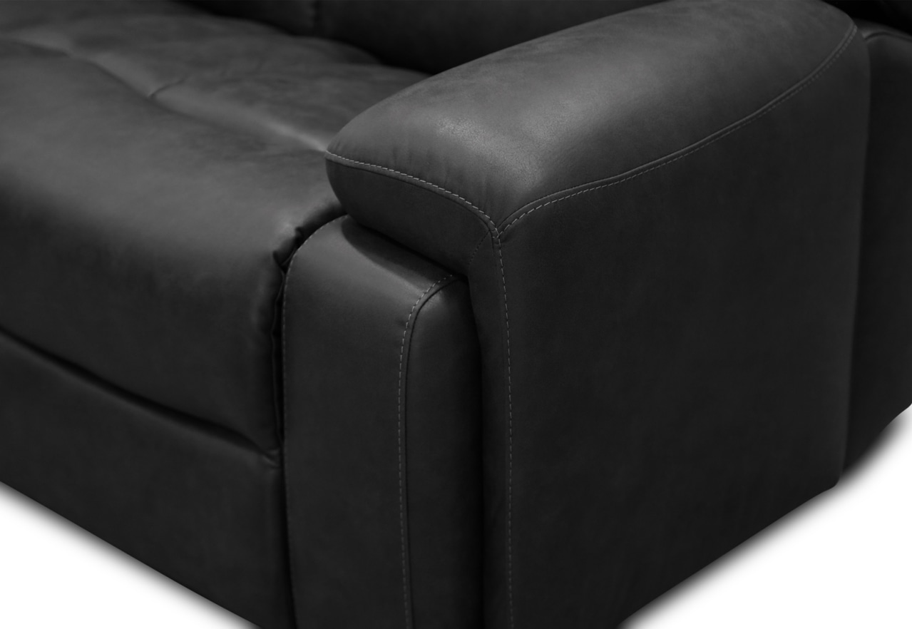 HOLLYWOOD FABRIC Media 2 Seater with Electric Recliners – image 46 of 73