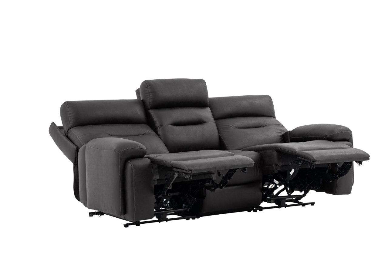 HOLLYWOOD 3 Seater w Electric Recliners MEDIA MTO – image 11 of 25