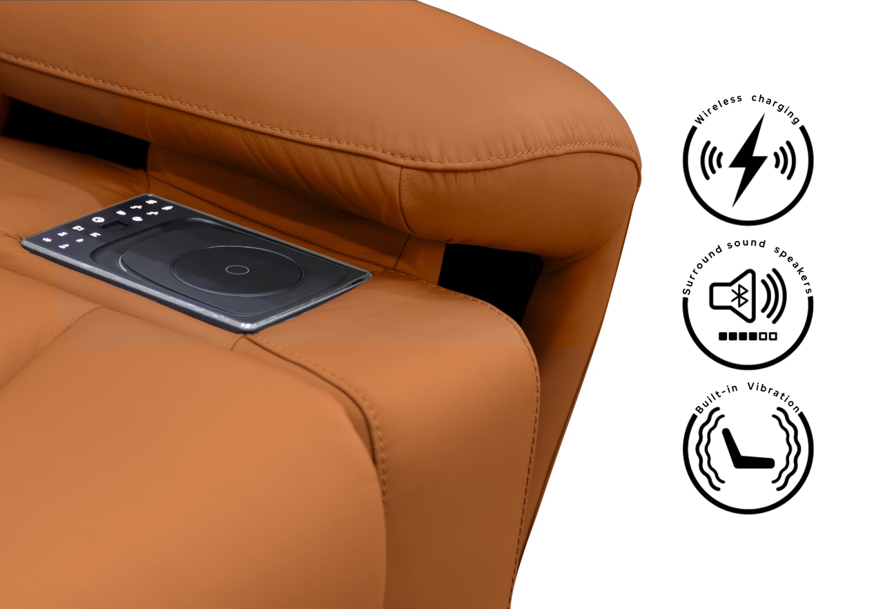 HOLLYWOOD 3 Seater w Electric Recliners MEDIA – image 5 of 45