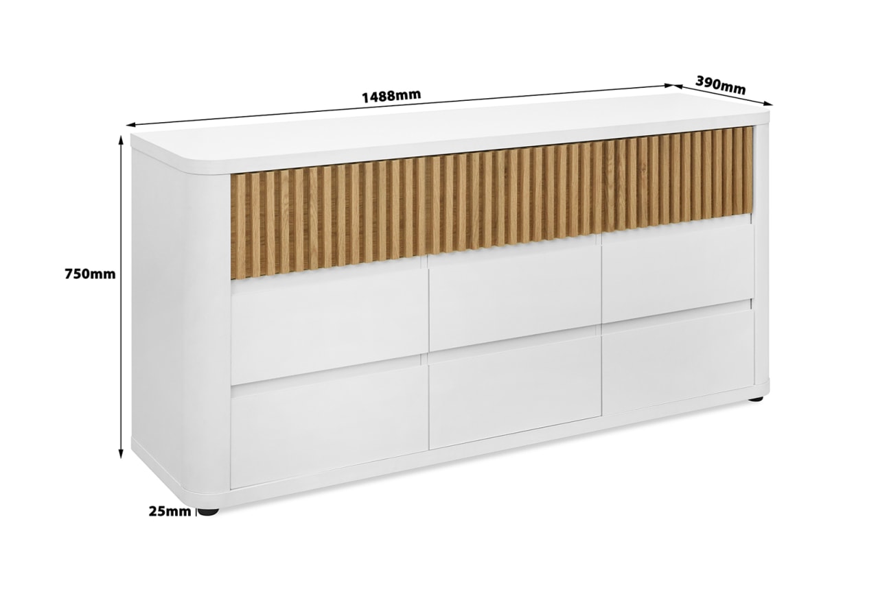 SAN FERNANDO 9 Drawer Buffet – image 15 of 16
