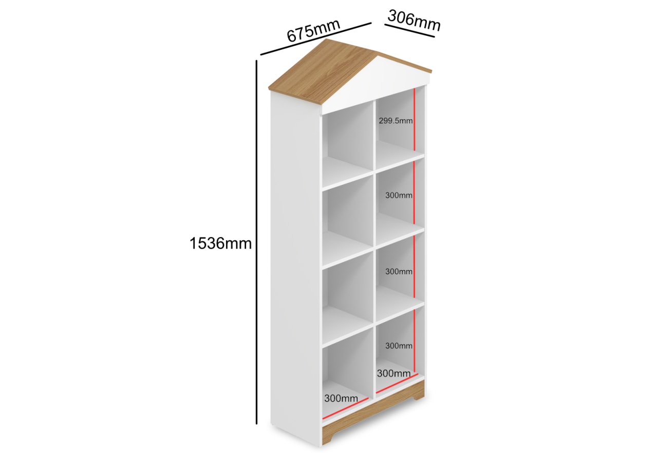 WATTS 8 Cube Shelving Unit – image 8 of 9