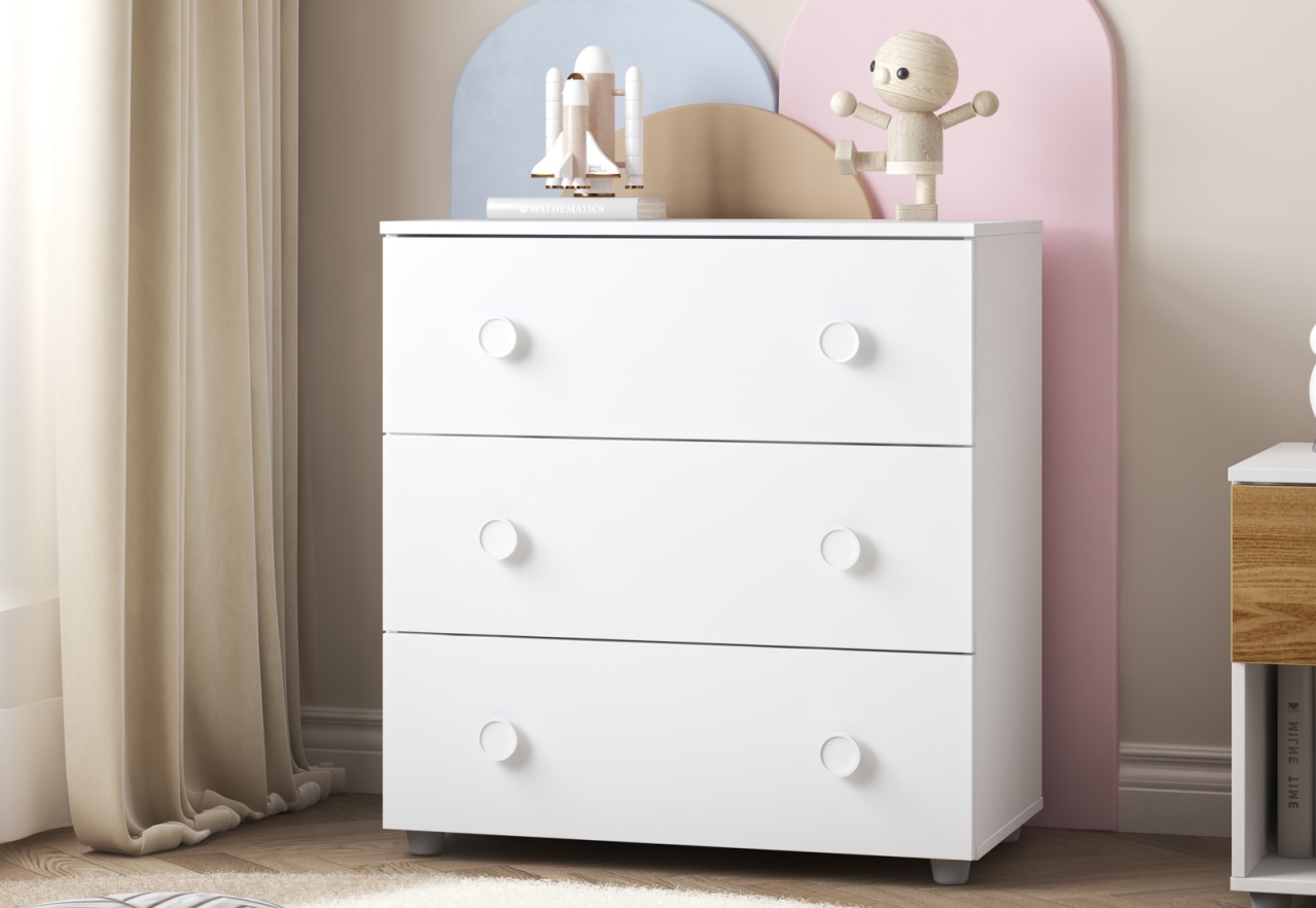 WHEELER 3 Drawer Tall Chest (2CTNS) – image 15 of 16