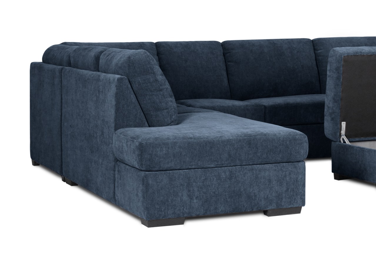 FOY FABRIC Corner with LHF Chaise – image 8 of 15