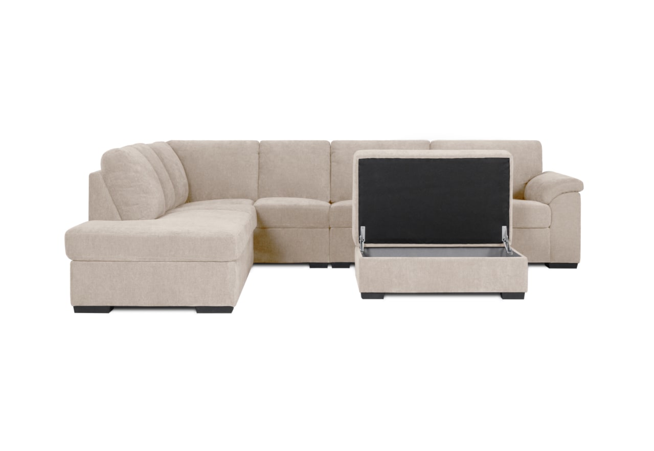 FOY FABRIC Corner with LHF Chaise – image 5 of 15