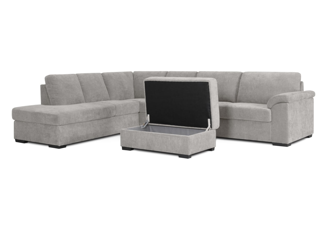 FOY FABRIC Corner with LHF Chaise – image 4 of 15