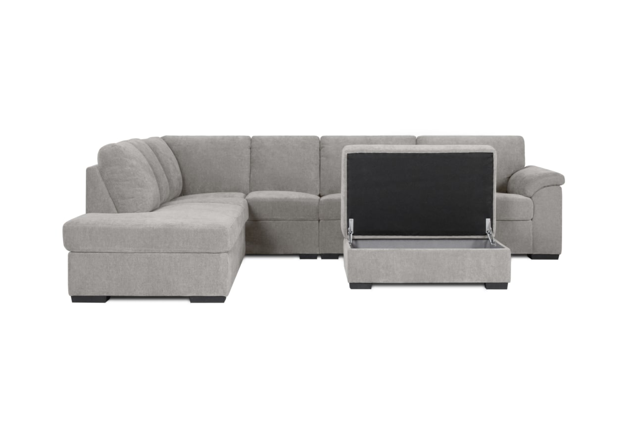 FOY FABRIC Corner with LHF Chaise – image 5 of 15