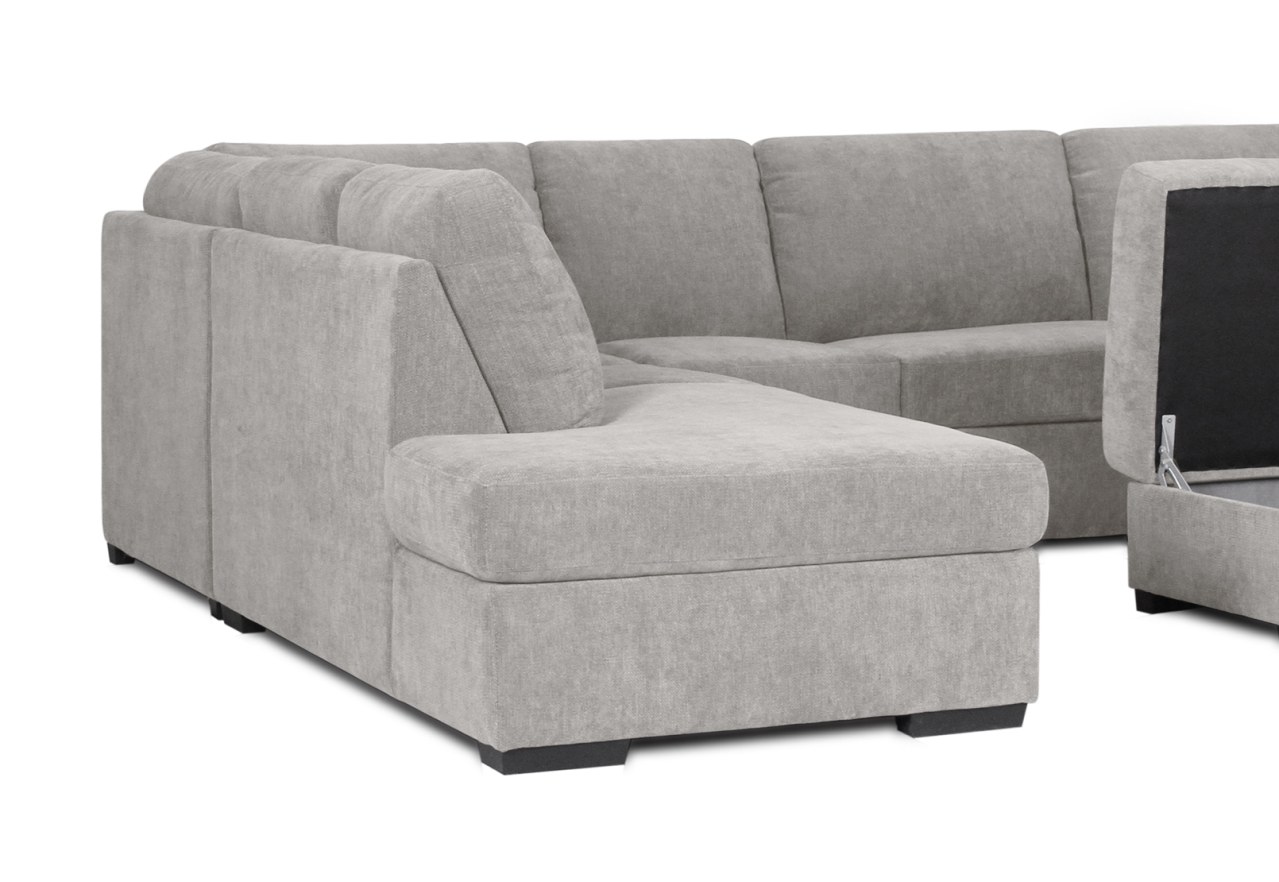FOY FABRIC Corner with LHF Chaise – image 8 of 15