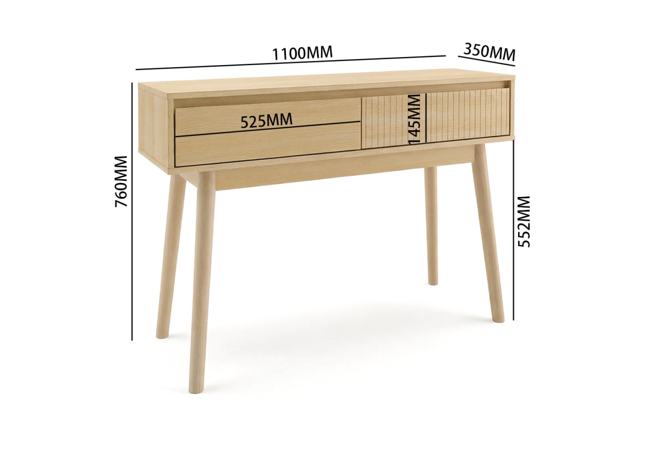 WRIGHT 2 Drawer Sofa Table – image 7 of 7