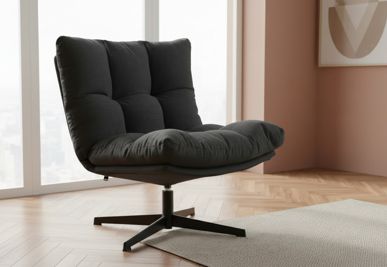SILKIA Swivel Accent Chair – image 1 of 7