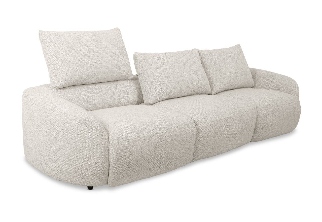 ARETHA FABRIC 3.5 Seater with 2 Inbuilt Electric Recliners – image 7 of 15