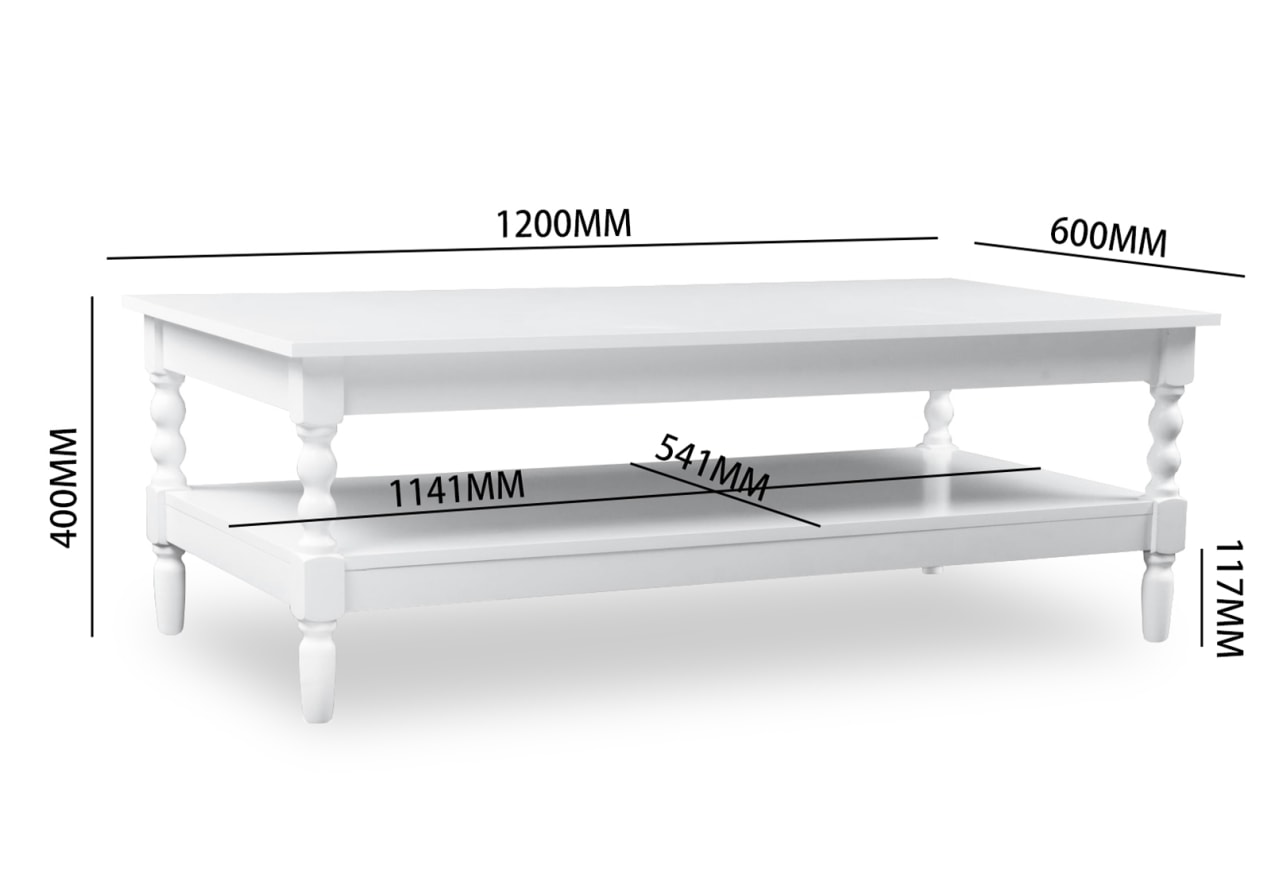 JAMESPORT 1200mm Coffee Table – image 6 of 8